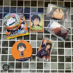 ハイキュー　ウエハース3 きゃらくたぶる　山口忠　コースター　FUNパーク