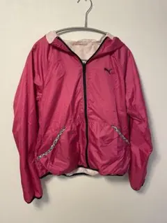 Puma ピンク リバーシブル ウィンドブレーカー