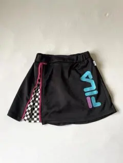 FILA × TEGTEG コラボ スカート ブラック　155