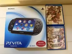 極美品 PS Vita PCH-1100 3G/Wi-Fiクリスタルブラック