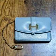 【傳濱野】キーケース Jennie（ジェニー）ミントグレー