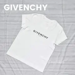 Sサイズ【GIVENCHY】リバースロゴTシャツ　ホワイトのサムネイル