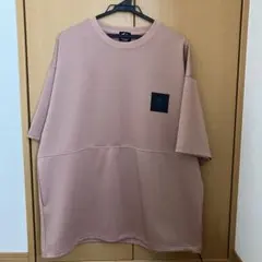 CAMP7 オーバーサイズ Tシャツ ピンク
