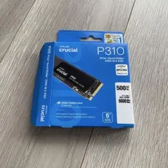Crucial P310 500GB M.2 SSD 新品未開封
