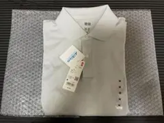 AIRSTUM ポロシャツ Mサイズ ライトグレー