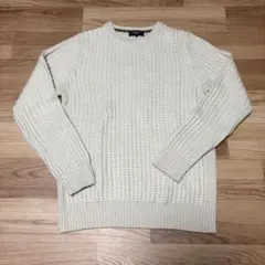 【M】BEAMS HEART ビームス セーター ホワイト