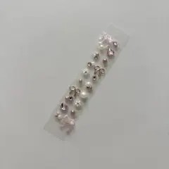 ＊即日発送＊耳ツボジュエリー(20粒) ピンク アレルギー対応