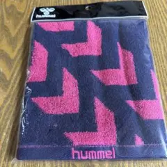 hummel ハンドタオル HAA5022 コン×S.ピンク 340×350mm