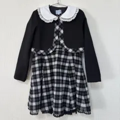 キャサリンコテージ 黒 ジャンパースカート ジャケット セット130 入学式