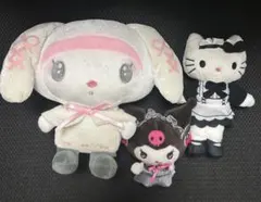 サンリオ マイメロ クロミ キティ 3点セット ぬいぐるみ