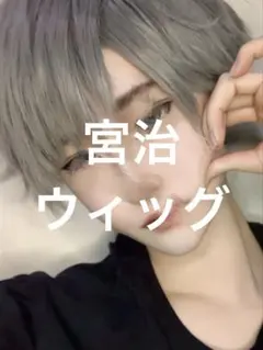 ハイキュー　宮治　コスプレ　ウィッグ