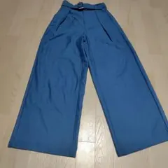 ワイドパンツ 秋冬