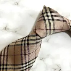 美品✨　BURBERRY LONDON バーバリー　ノバチェック　ネクタイ