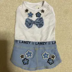 【新品】　LAMZY 犬用ワンピース SLサイズのサムネイル