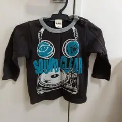 中古品　記名あり　é.a.B 長袖カットソー 80サイズ