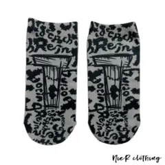 総柄ORIGINAL SOCKS【LEOPARD】 NIER