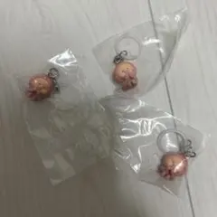 こびとづかん カクレモモジリ シークレットめじるしアクセサリー　3匹セット