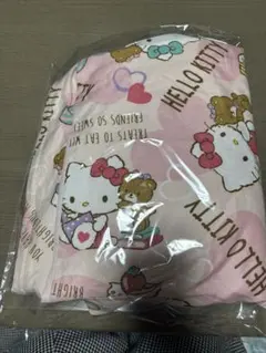 ハローキティ 枕カバー 2枚セット 敷きパッド シングル ヒョウ柄 タグ