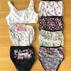 女児 パンツ ショーツ ７枚 スポーツブラ１枚 １６５ １６０ 女の子