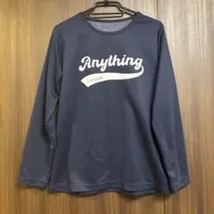 ネイビー 長袖Tシャツ
