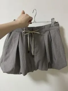 ZARA チェックバルーンパンツ