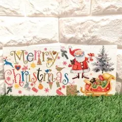 ☆X'masボード☆~デコパージュ・両面