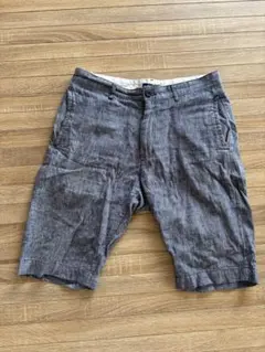Navy ストライプ ハーフパンツ M サーフ ゴルフ　半ズボンのサムネイル