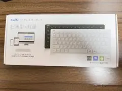 Ewin ワイヤレスキーボード 日本語配列 超薄型 軽量 本体 ブラックのサムネイル