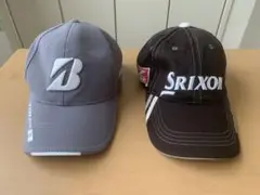 ゴルフキャップ　2点セット　(ブリジストン・スリクソン)