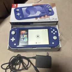 Nintendo Switch Lite ブルー 充電器付き