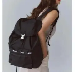 2025年最新】lesportsac 神崎恵 バックパック ビターブラックの人気