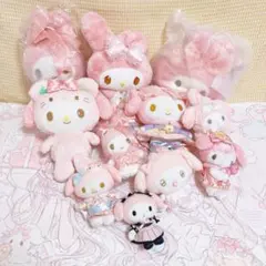 北海道限定 サンリオ キタキツネ ぬいぐるみ マスコット 全種類セット