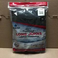 新品 INDERA インデラミルズ サーマル長袖 ブラック 黒 S