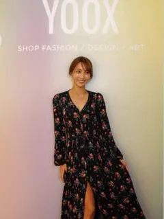 新品未使用タグ付き　アリシアスタン　オープンバックリブロングドレス　ワンピー XS-Lサイズあり【SETTAN/セッタン】ワンカラー/ レース