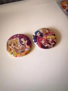アイカツフレンズ ラブミーティア 缶バッチ - メルカリ