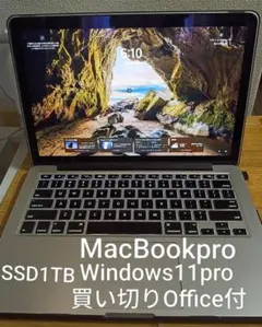MacBookPro ダブルOS win11&catlina SSHD1TB MacBookPro ダブルOS win11&catlina SSHD1TB - メルカリ