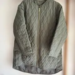 キルティングジャケット ロング