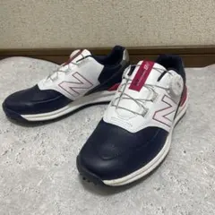 New Balance ゴルフシューズ BOA ネイビー/ホワイト　値下げ交渉可