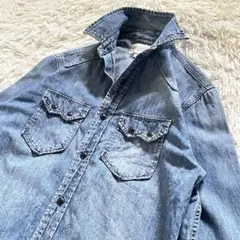 DENIM&SUPPLY RALPH LAUREN ウエスタンシャツ S相当