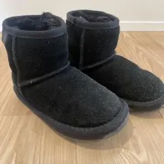 EMU Australia ブラックショートブーツ　13