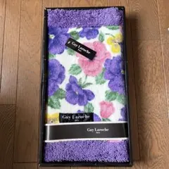 【未使用】Guy Laroche バスマット 花柄のサムネイル