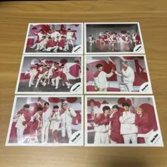 Snow Man 公式写真 6枚セット Big Bang Sweet集合 混合