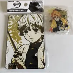 鬼滅の刃　原作　アクリルスタンド　フルカラーパスケース　我妻善逸