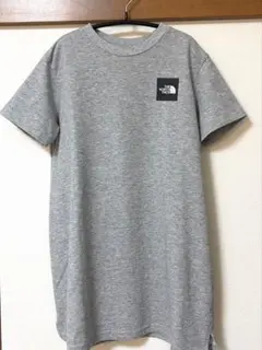 THE NORTH FACE ノースフェイス　グレー 半袖ワンピース 120cm