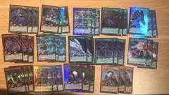 遊戯王ラッシュデュエル　竜騎士ブラックマジシャン　デッキパーツ　セミコンプセット