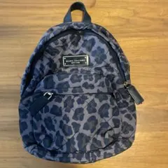 【希少✨】 マークジェイコブス リュック 豹柄 A4収納可能 ブラック 黒 希少】 マークジェイコブス リュック 豹柄 A4収納可能 ブラック