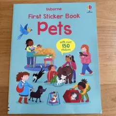 Usborne Firsw Sticker book Pets
