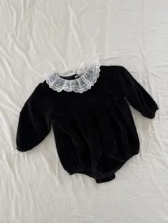 monbebe レース襟ロンパース