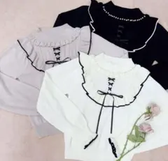 フリルセーター