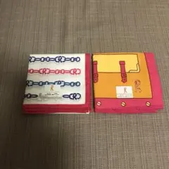 新品　Roberta di Camerino ハンカチ 2枚セット
